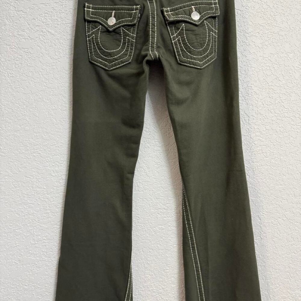 True religion low rise flare
